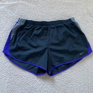 Womens dri fit Nike running shorts